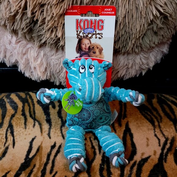 Kong Dog Knots Floppy Hippo small New! - Picture 1 of 3